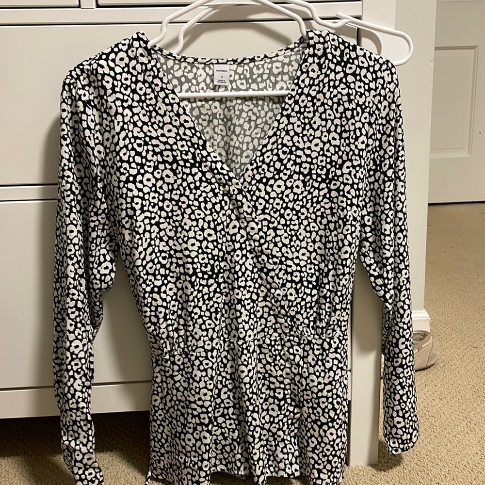 Flowy printed top
